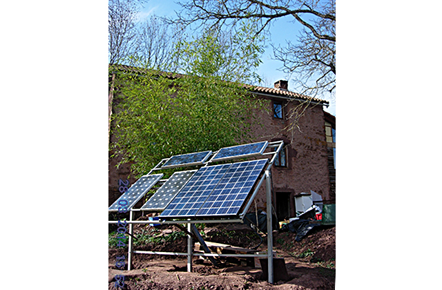 Petite installation photovoltaïque